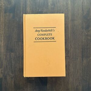 Vintage 1961 Amy Vanderbilt's Complete Cookbook - Illustrations by Andy Warhol